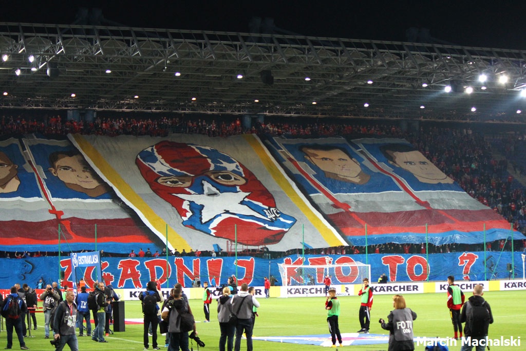 Kibice Wisla Krakow Oprawa 1 Noga Pl